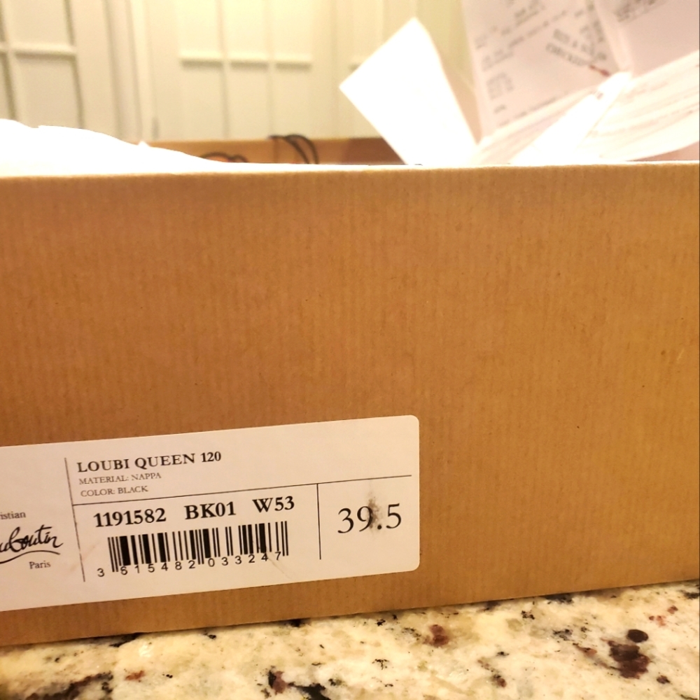 Christian Louboutin Loubi queen 120cm size 39.5